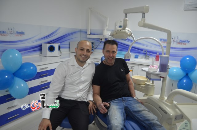  كفرقاسم: افتتاح عيادة طب الأسنان للدكتور انس محمد عامر والرئيس عادل بدير ما أجمل أن نتذوق طعم النجاح مع من نحب  من ابناء بلد الشهداء ونتقاسمه  